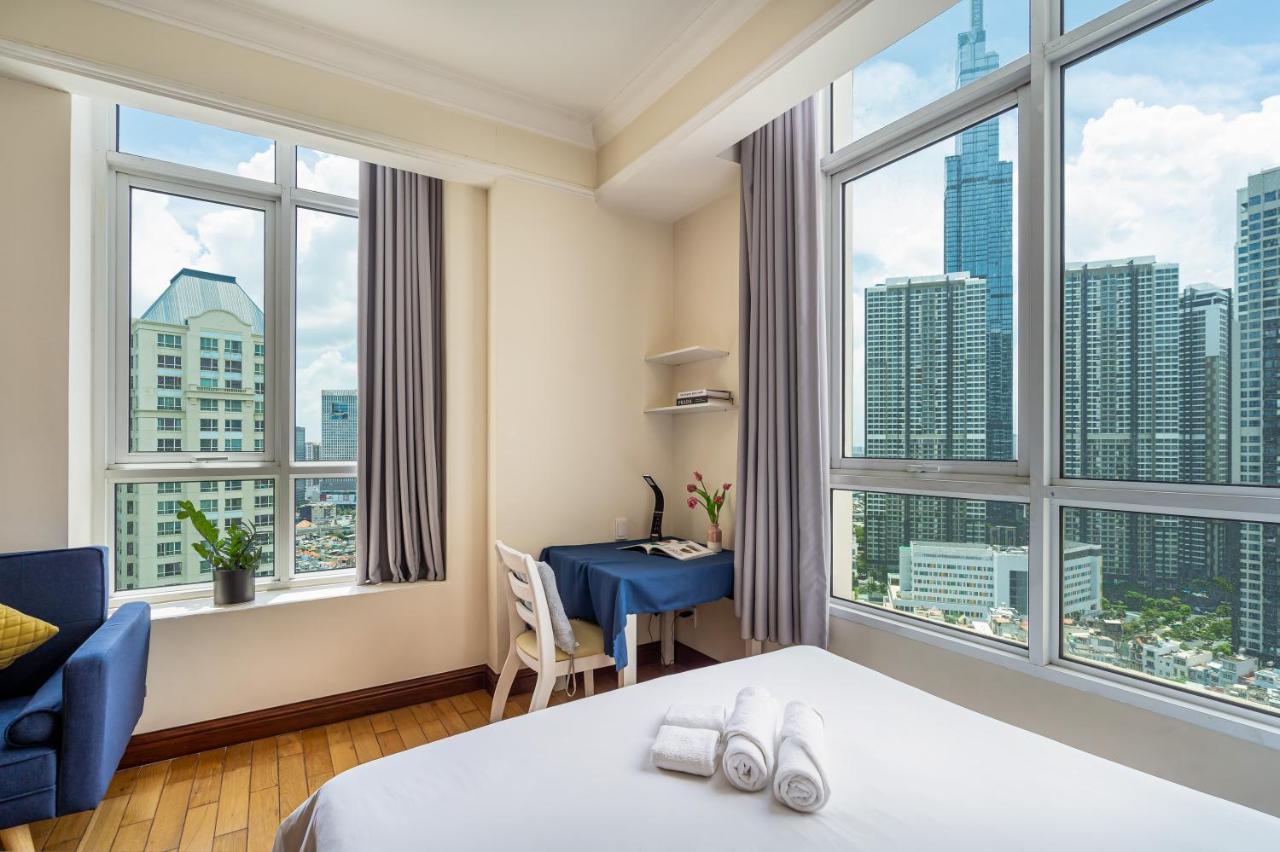 The Manor 2 Luxury Apartment Free Roof Top Pool Ciudad Ho Chi Minh  Exterior foto
